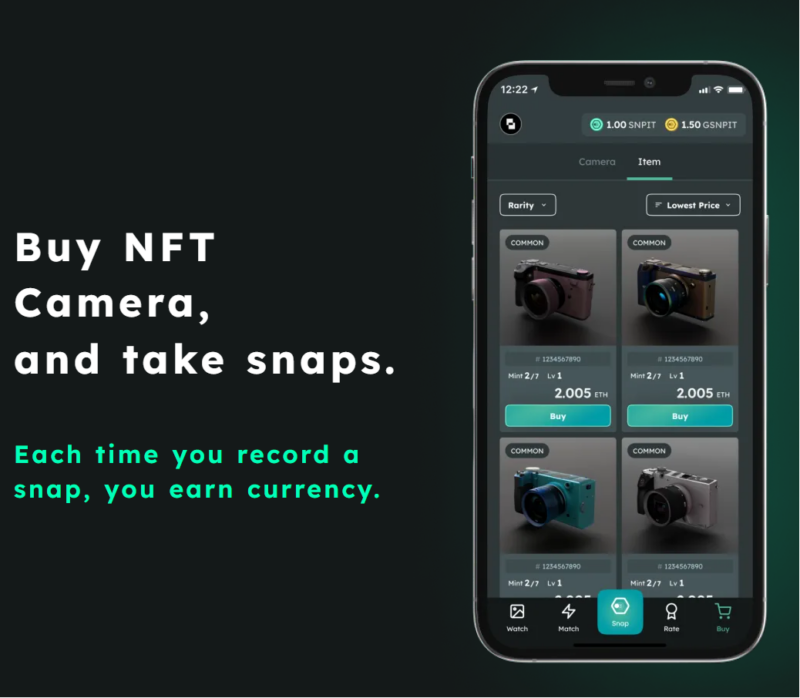 SNPIT Camera NFT