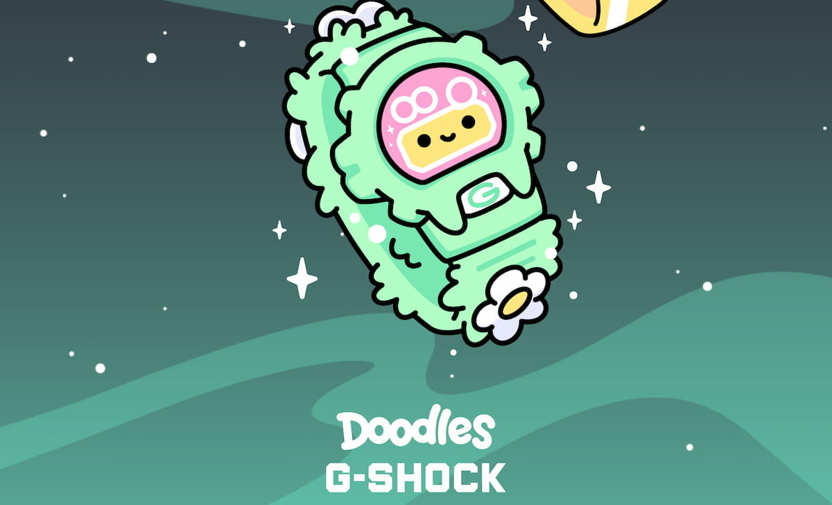 為塗鴉瘋狂？Doodles 攜手 G-SHOCK，外星人套裝驚艷登場！