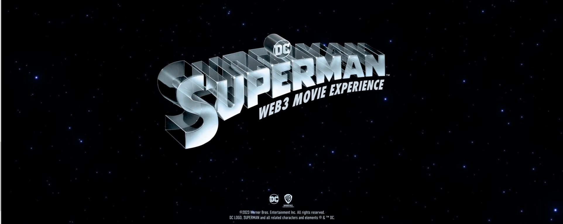 Superman web3 movie Experience