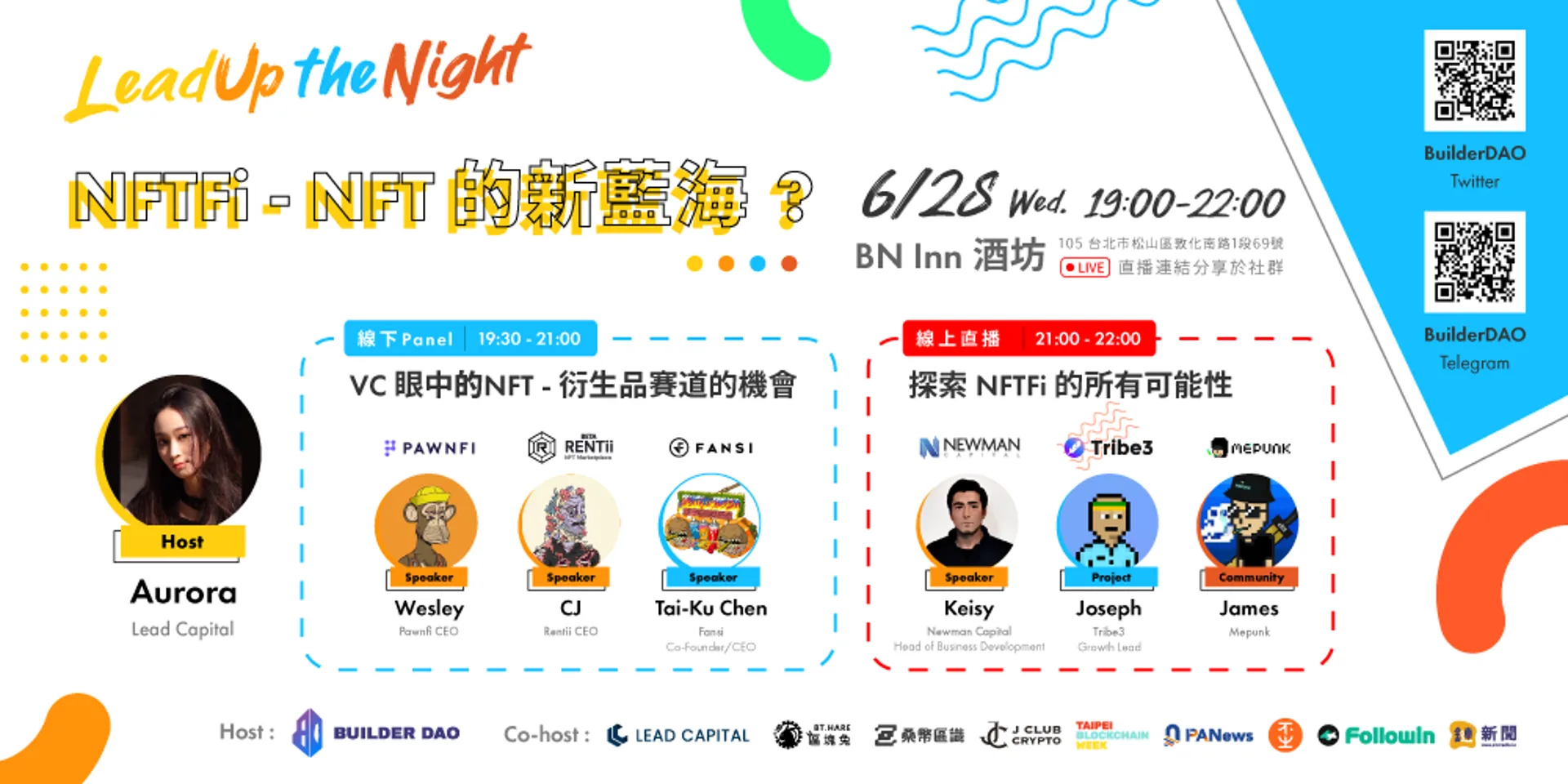 LeadUp The Night: NFTFi - NFT 的新藍海？